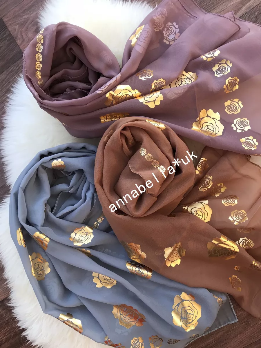 Ladies best sale gold scarf