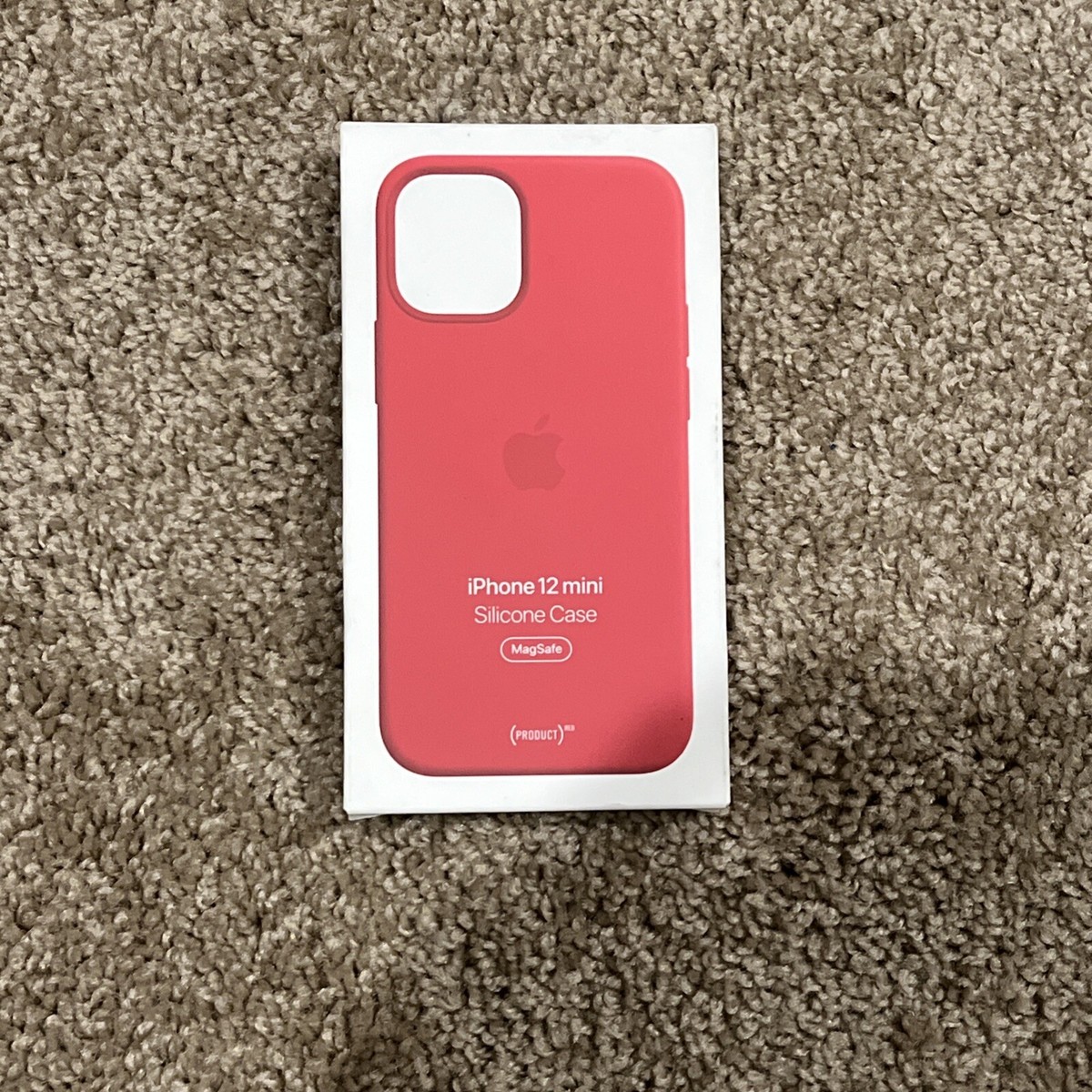 Original Apple Silicone Case with MagSafe for iPhone 12 mini - Red