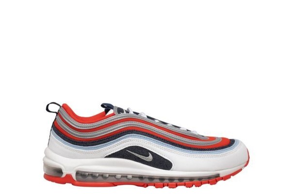 nike air max 97 blue red white