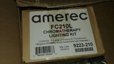 Amerec 9223-210 FC210L Steam Chromatherapy Steam Shower, Clear NO Bulb