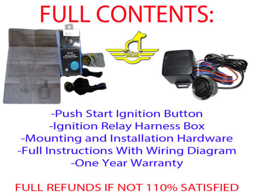 HONDA LED Flip Push Start Switch Button Mugen R Ignition Free USA Shipping-NEW - Picture 4 of 4