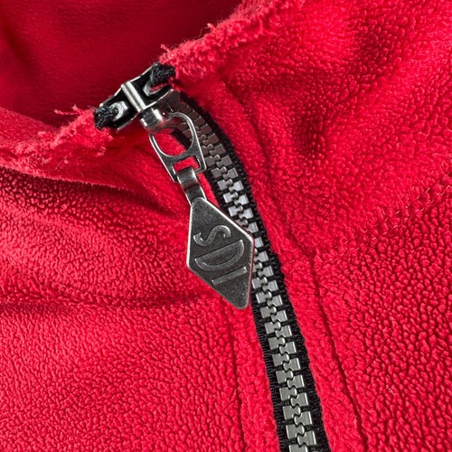 Pullover de golf SDI para hombre 2XL vintage Portland Course rojo 1/4 cremallera parche Dadcore de colección - Imagen 9 de 12