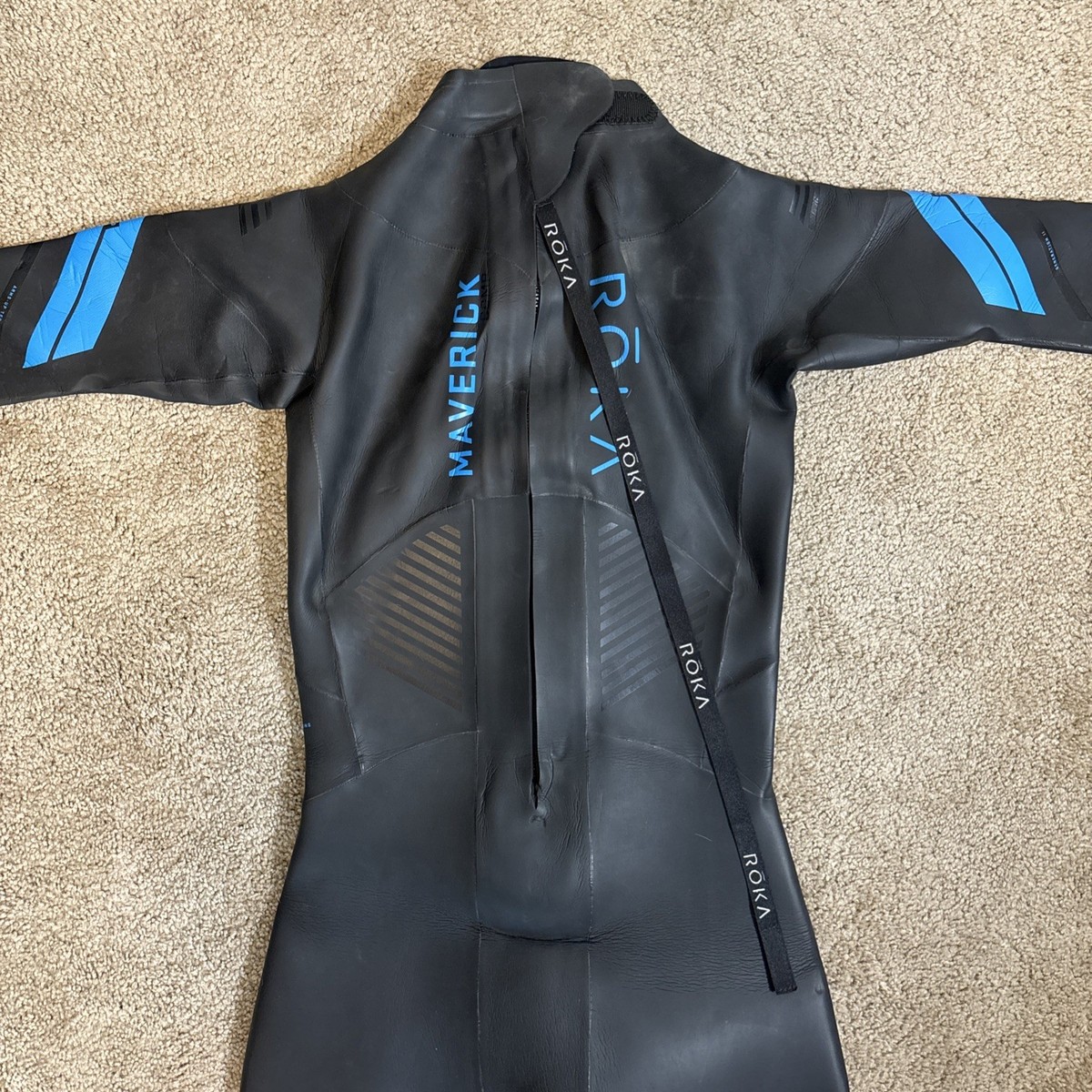 ROKA Maverick Comp II Wetsuit Men's MT Medium Tall Triathlon MSRP