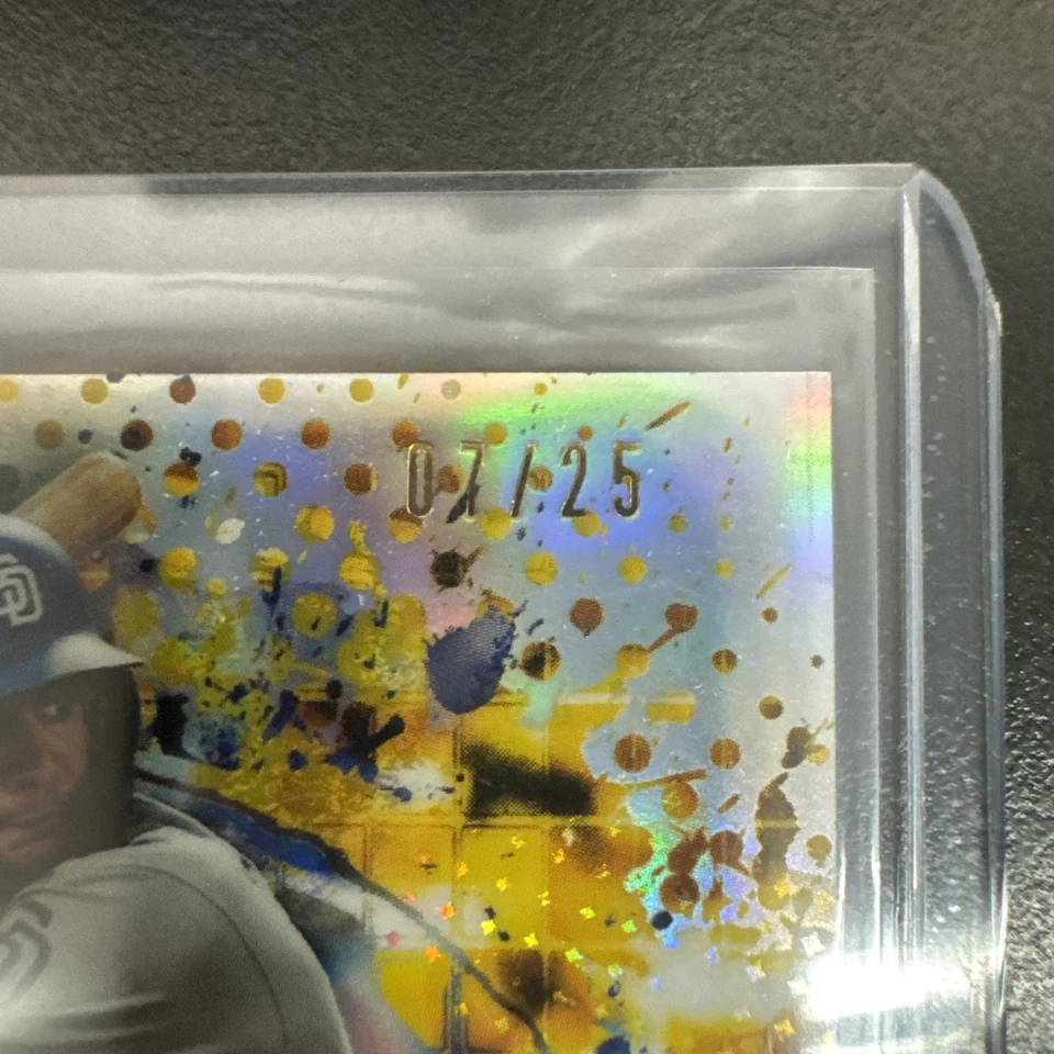 Fernando Tatis Jr 2019 Bowman Best RC Orange Refractor #/25 SSP 🔥🔥🔥 Foto 3 de 4