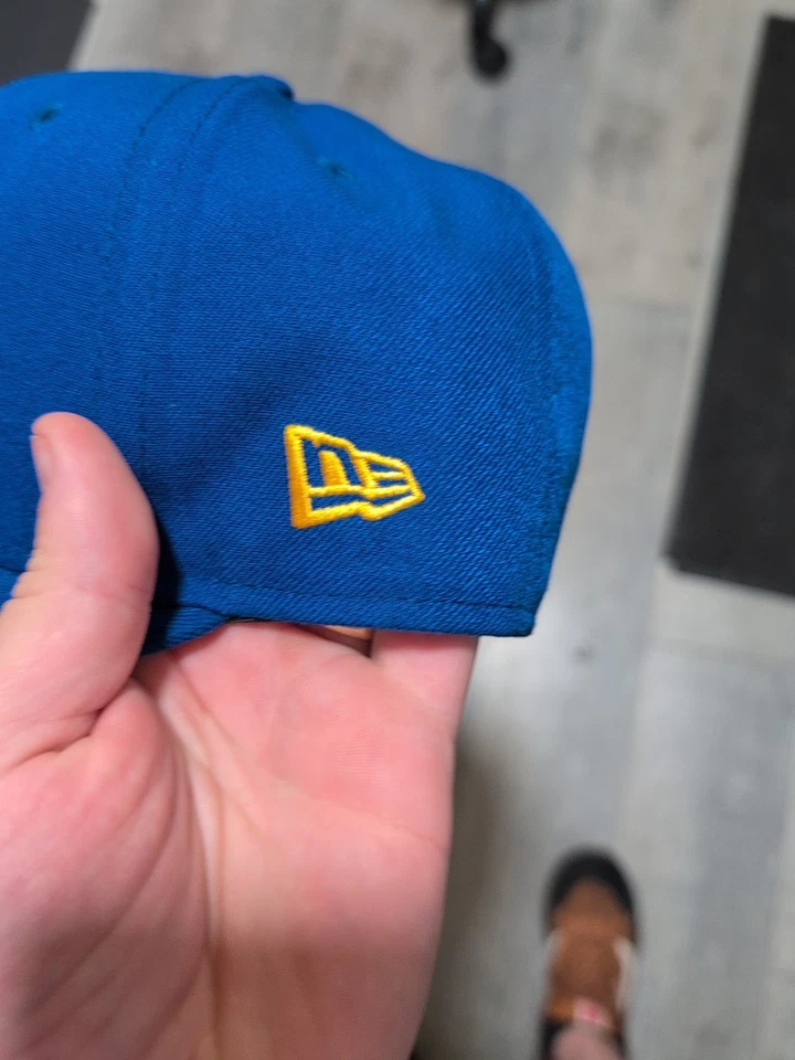 Мужская низкопрофильная кепка NEW ERA Seattle Mariners 7 5/8 MLB синяя 59Fifty - Изображение 3 из 4