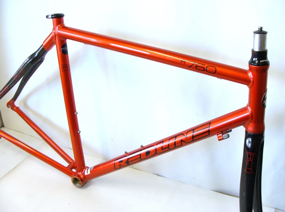 ~ Very Nice 2007 REDLINE R760 M/L (56cm) Carbon Aluminum Road Frame & Fork ~ - Image 4 of 4