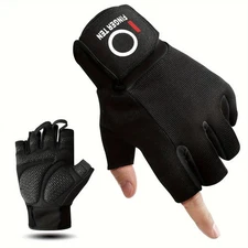Full Finger Workout Gloves Touchscreen with Padding Wrist Support Male Female