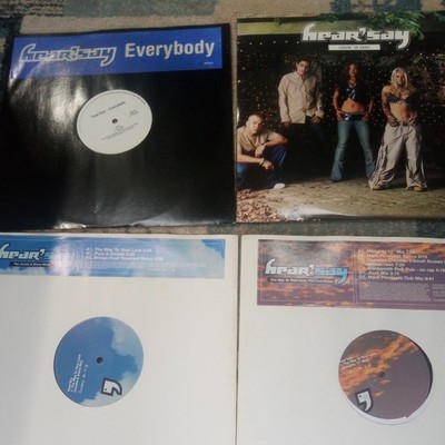 Hear'say 6x12''Vinyl Promo Mega Collection 17 mixes everybody way to your love