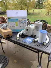 Intex C2500 Krystal Clear Cartridge Filter Pump for Above Ground Pools: 2500 GPH