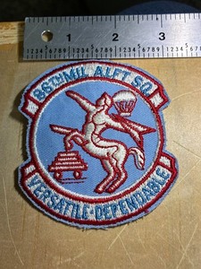 1950s/60s/70s? US AIR FORCE PATCH-86th MILITARY AIRLIFT SQUADRON-ORIGINAL USAF!