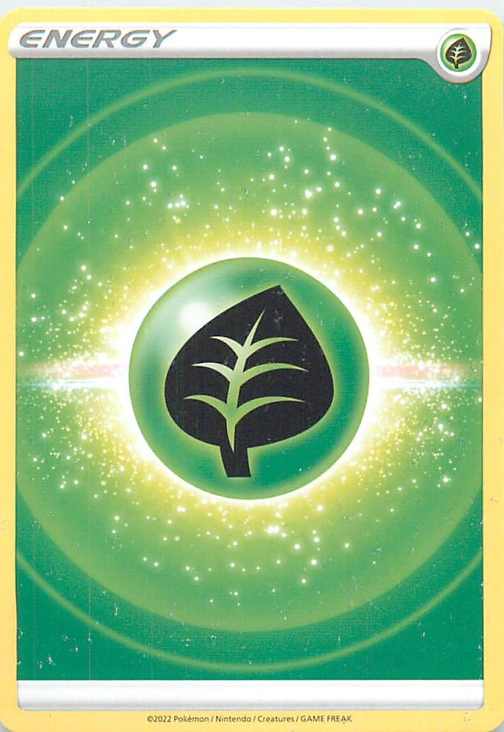 Grass Energy 2022 Basic Grass Energy Common SWSH09: Brilliant Stars NM