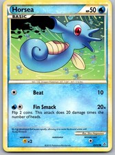 Horsea 49/95 Common HGSS Unleashed Pokemon Near Mint