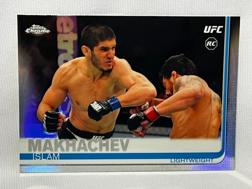 Islam Makhachev [Refractor] #92 2019 Topps UFC Chrome card