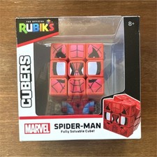 Rubik's Spider-Man Marvel 3x3x3 Cube Twist Puzzle with Detachable Body  Stand