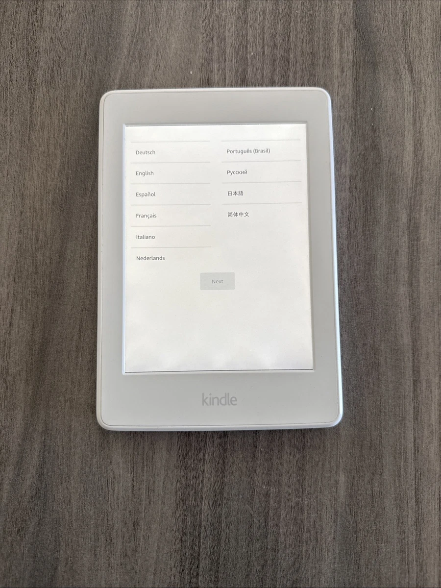 Amazon Kindle Paperwhite 7th Generation White eBook Readers for
