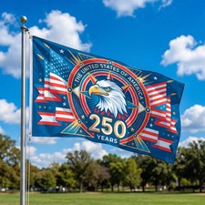 250 Anniversary USA Flag 3x5 FT, American 250th Anniversary Commemorative Fla...