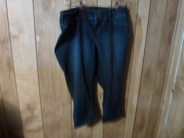 Torrid Jeans. Size 20R Dark Blue 3 Button and zipper