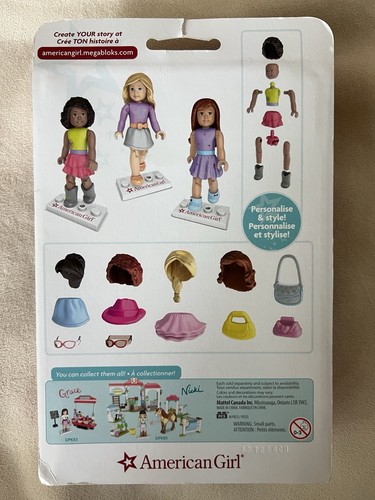 Mega Bloks blocks American Girl Downtown Style Collection NEW mini doll figure - Picture 2 of 3