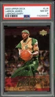 LeBron James Rookie Card 2003-04 Upper Deck Diary #LJ4 PSA 8