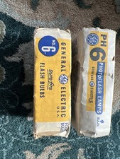 GE Flash Bulbs Lot Of 12Bulbs New Old Stock Vintage No 6 See Photos You Deside 