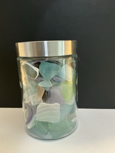 Genuine Tumbled Beach Sea Glass for Crafts, Jewelry, and Decor