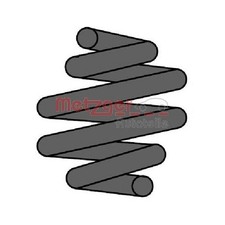 2xMetzger Fahrwerksfeder für Renault Laguna II Grandtour Feder hinten SET