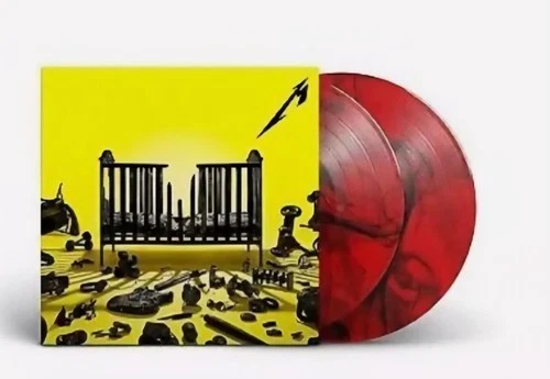 METALLICA "72 SEASONS"  2 LP TARGET EXCLUSIVE RED & BLACK MARBLED VINYL/SEALED
