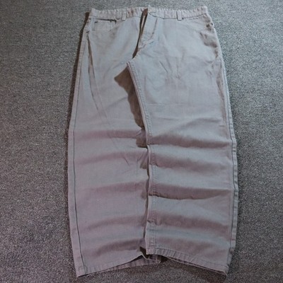 Noiz Baggy Mens 40x32 Gray Jeans Y2k Vintage Hip Hop Retro Skater