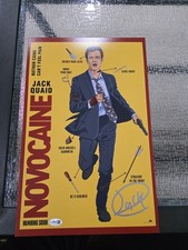 Jack Quaid Signed 12x18 Photo Movie Nococaine coa jsa