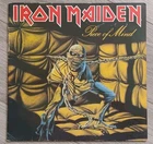 IRON MAIDEN PIECE OF MIND 1983 UK PRESS VINYL EMI 800 POOR