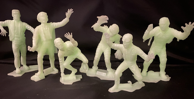6 X Marx Universal Monsters Marx Uncle Milton Glow in the Dark | eBay