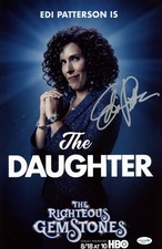 Edi Patterson Signed Autographed 11x17 Photo The Righteou Gemstoes ACOA