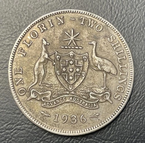 1936 George V Florin — photo from another recent sale