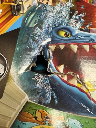 Mattel Hot Wheels Jurassic World Racer Verse Blue's Raptor Rush Owen Track Set - Picture 3 of 3
