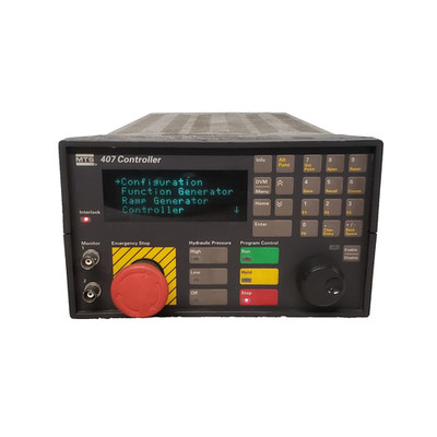 MTS 407 Digital Servo Control + 5 Input Cards AC/DC Controller, Valve, Processor