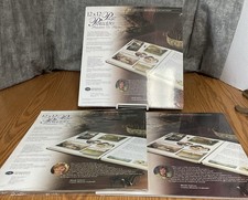 Creative Memories 12x12 Page Protectors Old Style  3 pks 2 new,1 open 