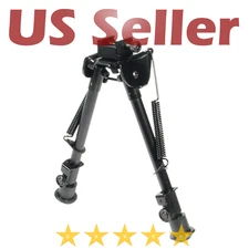 UTG Leapers Tactical OP Bipod Rubber Feet Center Height 8.3"-12.7" - TL-BP88