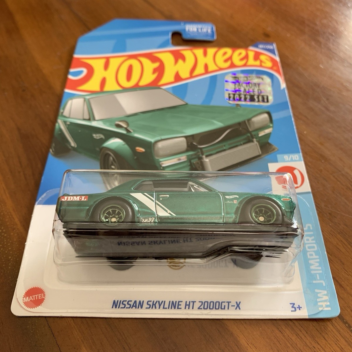 Hot Wheels Factory Sealed 2022 - Super Treasure Hunt Nissan