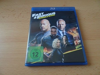 Blu Ray Fast & Furious - Hobbs & Shaw - 2019 - Dwayne Johnson & Jason Statham