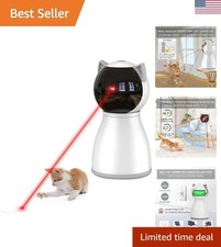 Laser Cat Toys for Indoor Cats,The 4th Generation Real Random Trajectory Moti...