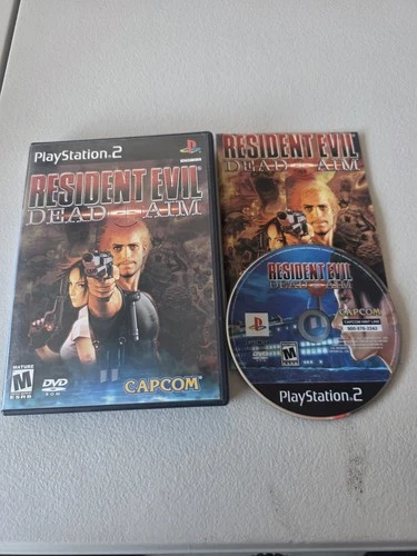 Resident Evil Dead Aim PlayStation 2 PS2 - CIB - Tested, Works