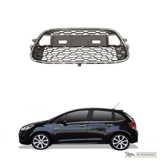 Stoßstangen Gitter Blende mitte passt für Citroën C3 II SC Baujahr 2009-2013