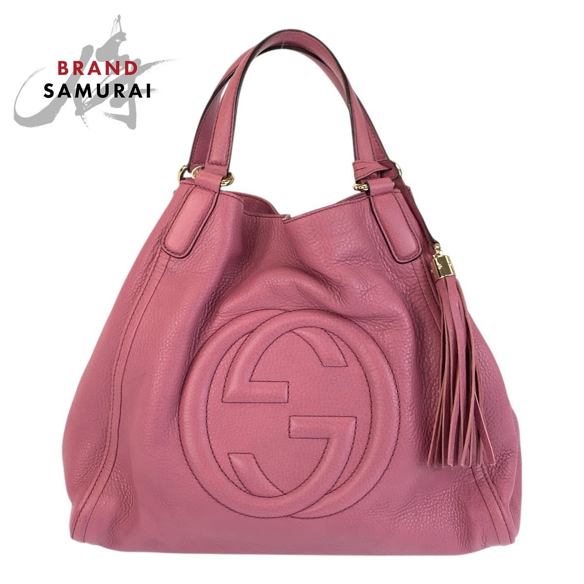 GUCCI ソーホー グッチ GUCCI ソーホー ショルダーバッグ レザー ブラック