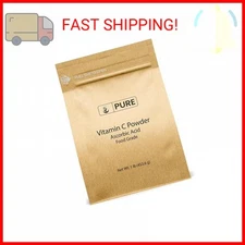Pure Original Ingredients Vitamin C Powder (1 lb) Ascorbic Acid, Non GMO