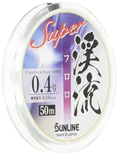 Sunline Super Stream Fluorocarbon Fishing Line 50m 0.4 Clear NEW