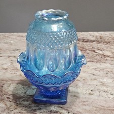 Westmoreland Blue Fairy Lamp