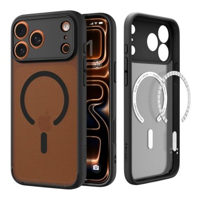 Robustes SPIGEN Ultra Hybrid MagSafe-Hülle für das iPhone 17 Pro (getönt)