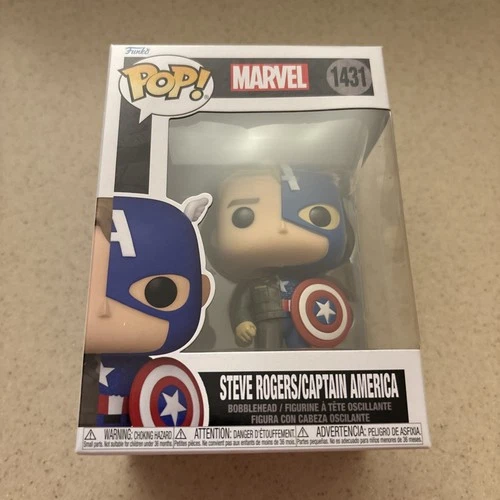 Funko Pop! Vinyl: Marvel - Steve Rogers/Captain America #1431