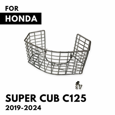 Chrom Beinschild Beinschild Korb vorne für 2019-2024 Honda Super Cub C125