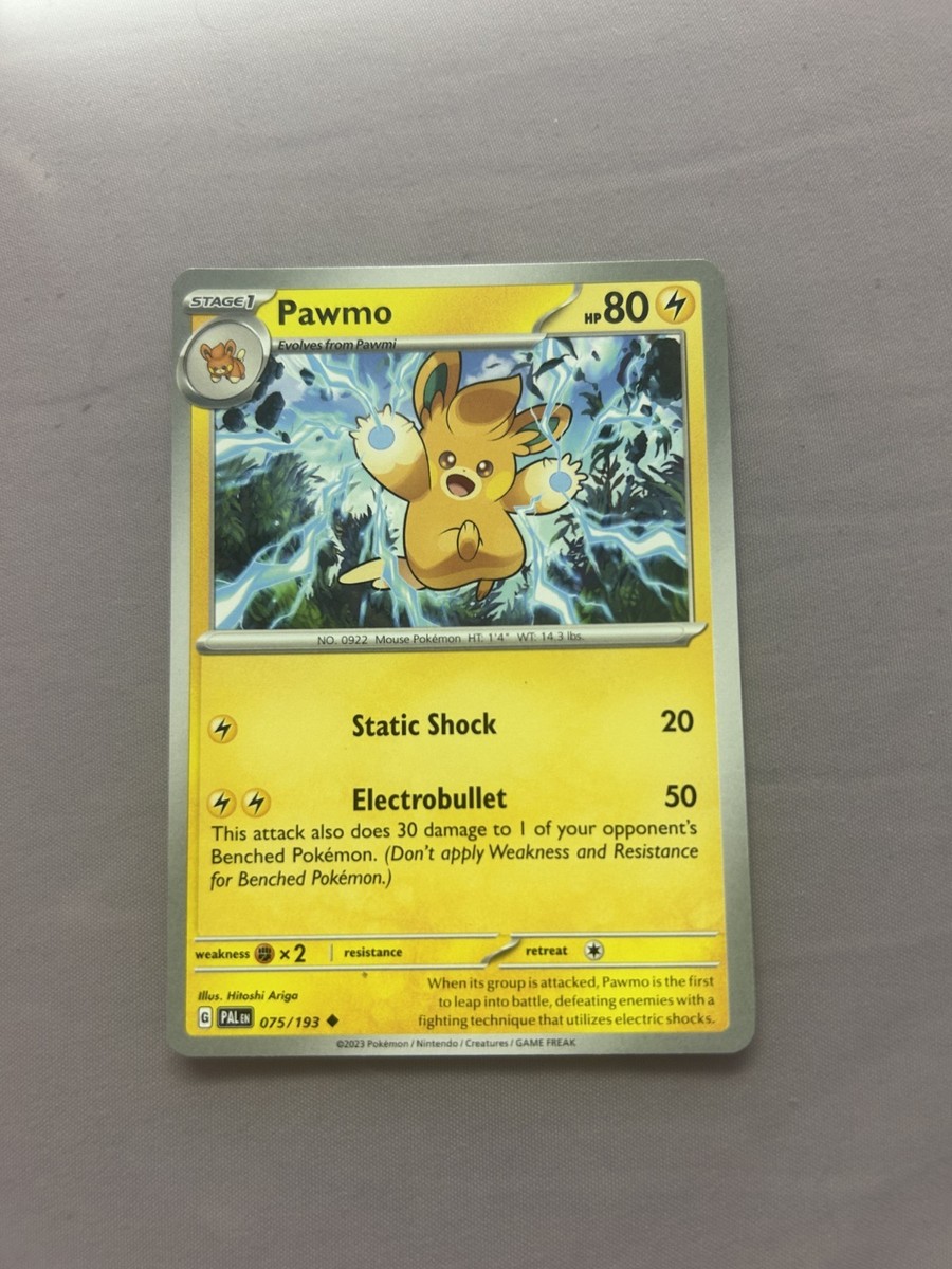 Pawmo Pokmon Card | eBay
